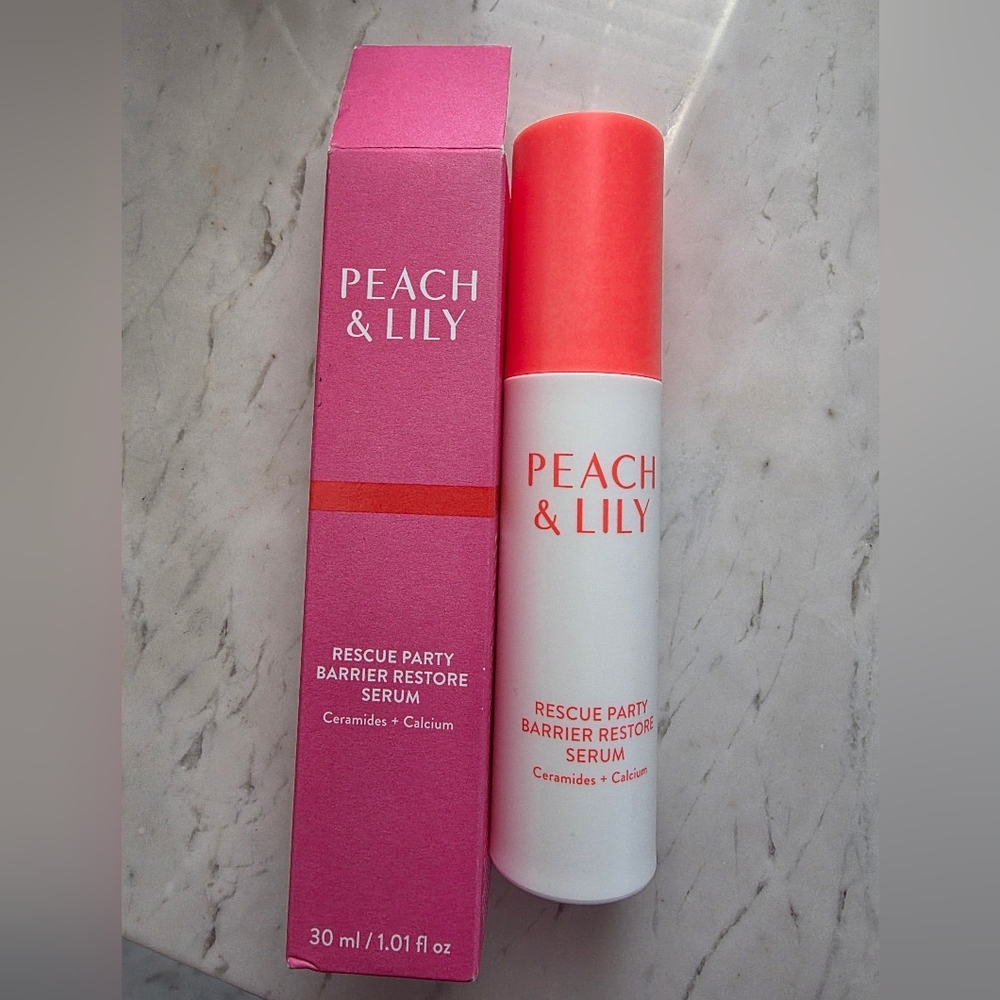 🧴 PEACH & LILY | RESCUE PARTY BARRIER RESTORE SERUM NIB